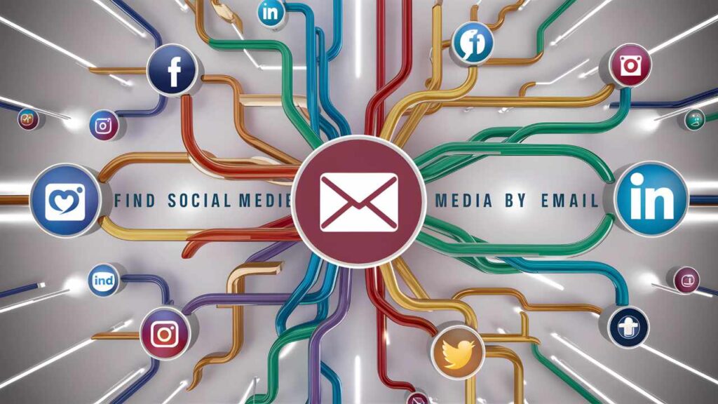 find social media by email