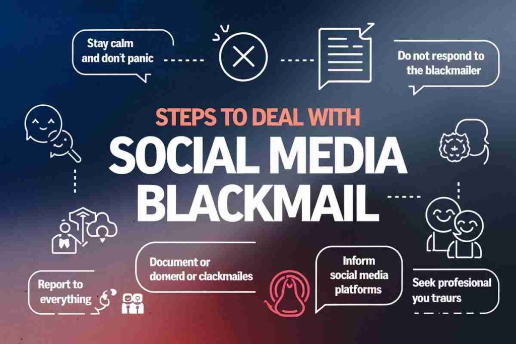 How to Deal with Social Media Blackmail
