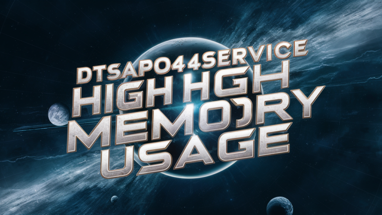 dtsapo4service high memory usage