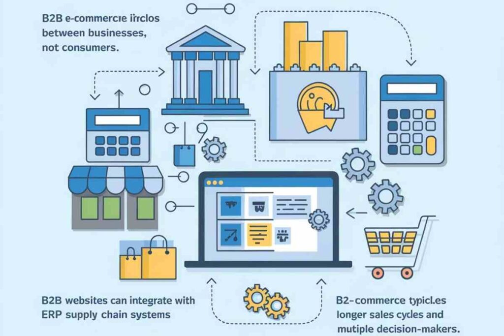 Key Statements about Which of the statements about b2b e commerce is correct​