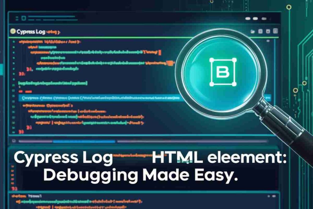 Cypress Log HTML Element