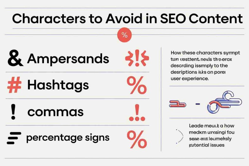 What Characters to Use & Not Use for SEO