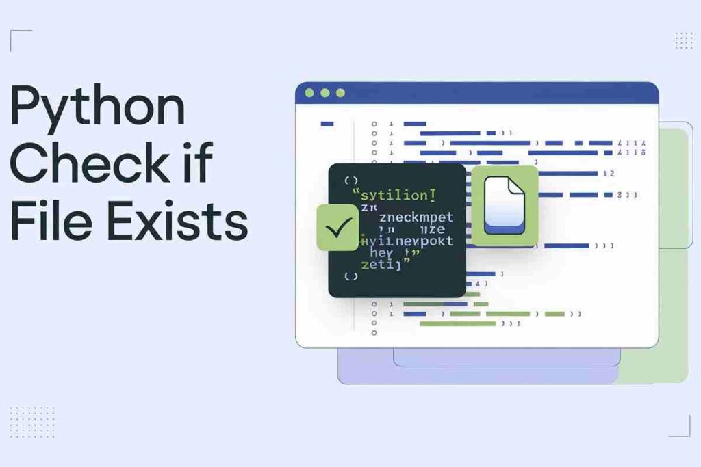 Python Check If File Exists