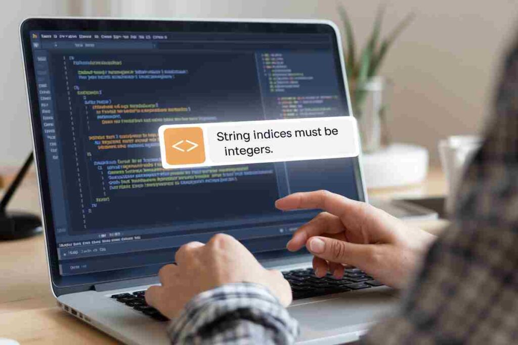 String Indices Must Be Integers