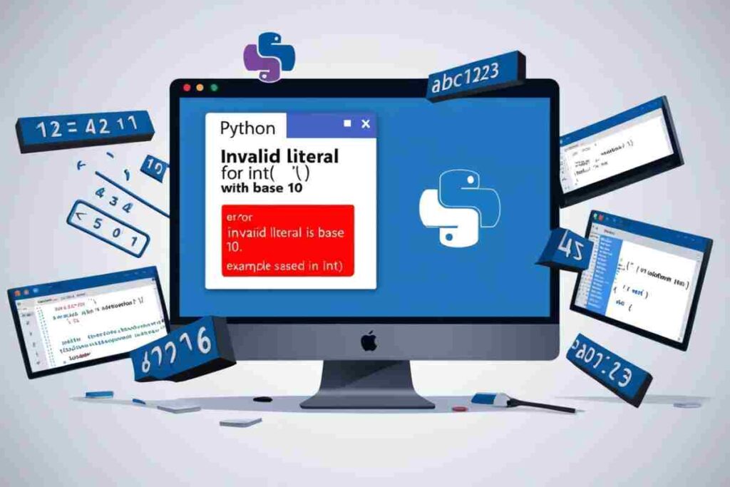 Invalid literal for int() with base 10