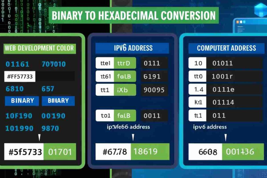 Binary to hex