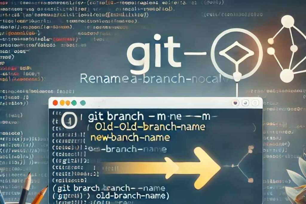 Git change branch name
