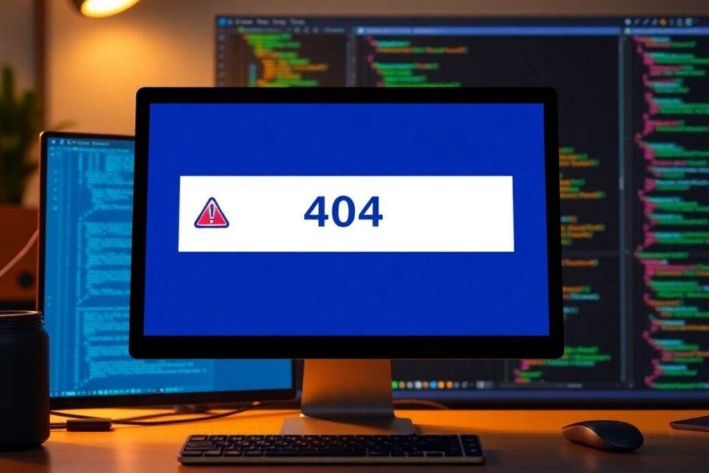 the server responded with a status of 404