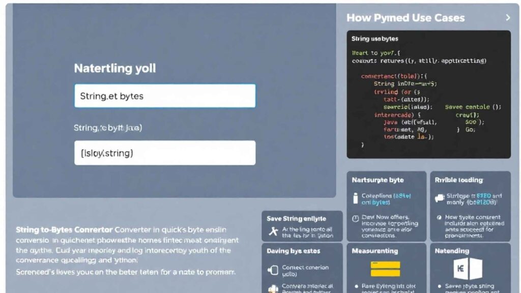 Convert String to Bytes Python