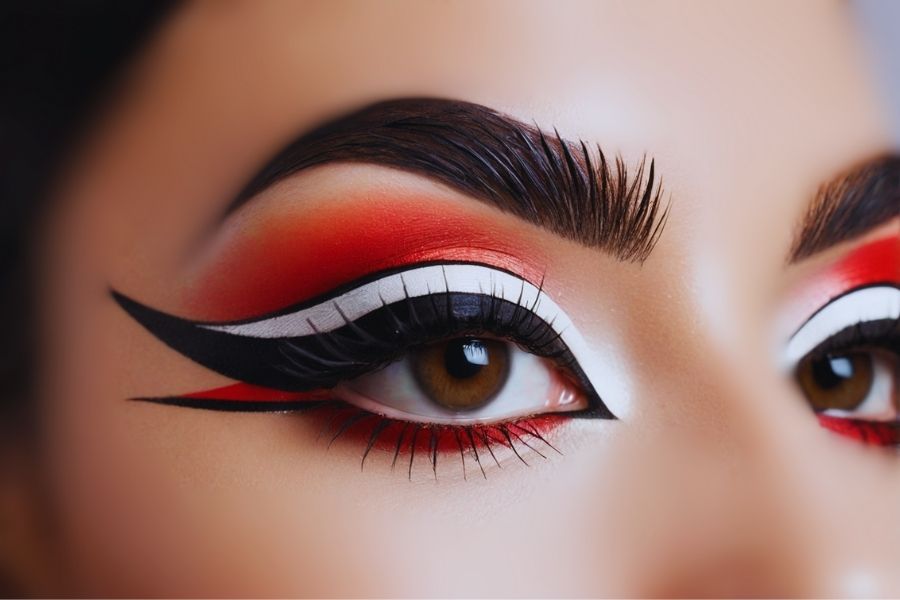 Graphic eyeliner