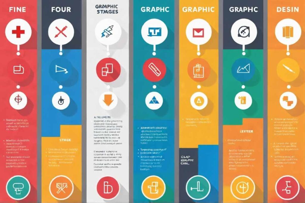 Which of the following is not true about graphic design?