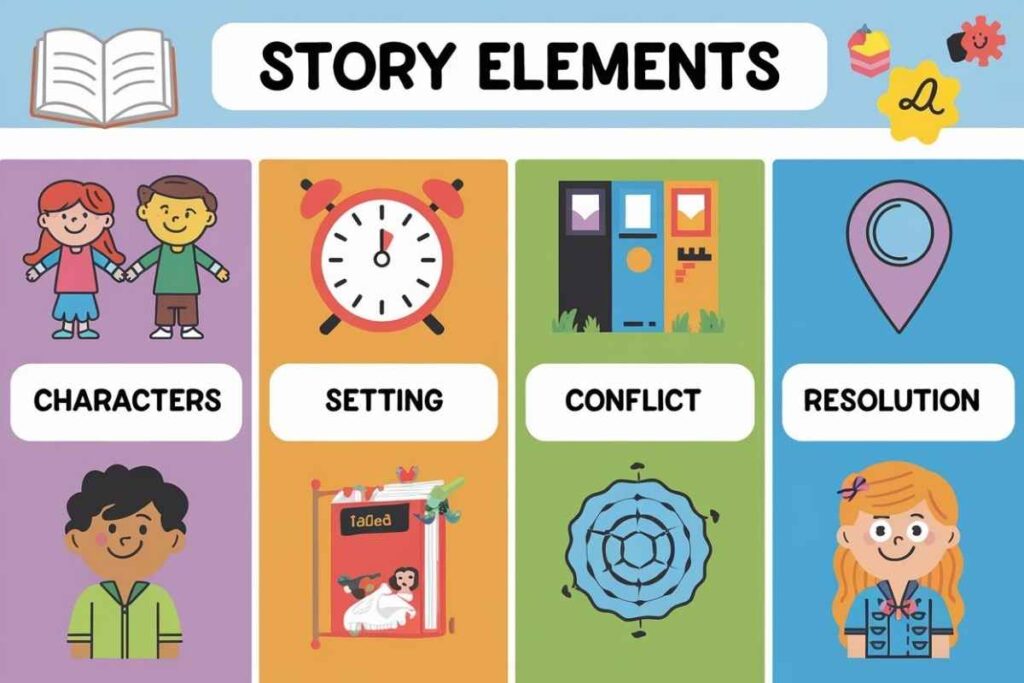 Story elements graphic organizer