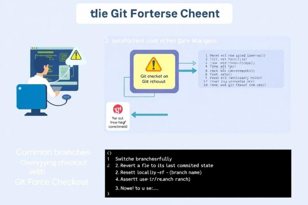 Git force checkout