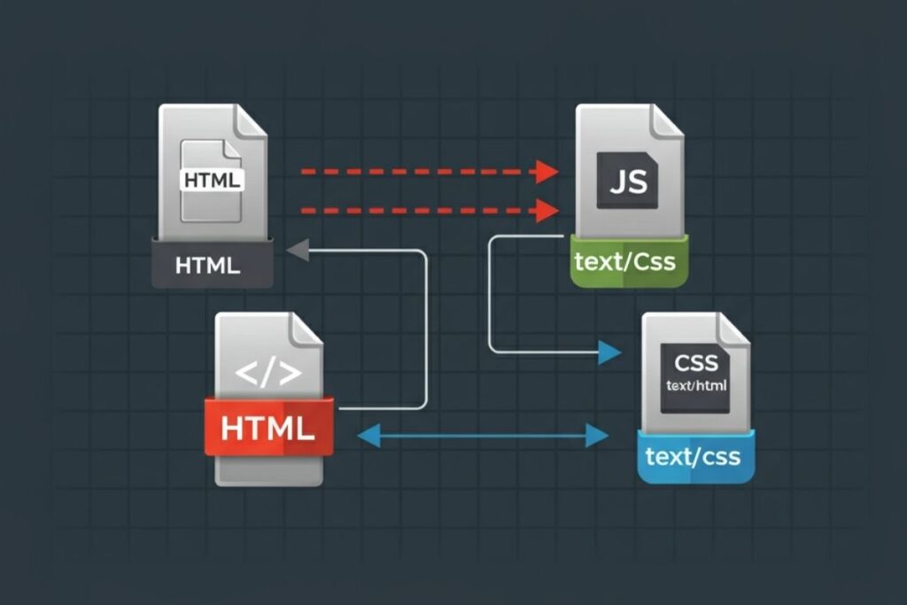 Because Its MIME Type ('text/html') Is Not Executable, and Strict MIME Type Checking Is Enabled Introduction Encountering the error "Because its MIME type ('text/html') is not executable, and strict MIME type checking is enabled" can be frustrating, especially for developers working with JavaScript, CSS, or other external resources. This issue is commonly seen in modern web development, particularly when dealing with Content Security Policies (CSP) and cross-origin resource sharing (CORS) settings. In this guide, we’ll break down what this error means, why it happens, and how to fix it with actionable solutions. By the end, you’ll have a clear understanding of MIME types and strict MIME type checking, ensuring your web applications run smoothly. What Does This Error Mean? Before jumping into fixes, let’s understand what this error actually means. MIME Type Explained MIME (Multipurpose Internet Mail Extensions) types tell browsers what kind of content to expect from a file. For example: text/html → HTML document application/javascript → JavaScript file text/css → CSS stylesheet image/gif → GIF image When a browser requests a file, the server responds with the file and its MIME type. If the MIME type doesn’t match the expected content, strict MIME type checking will block the resource from being executed. Strict MIME Type Checking Strict MIME type checking is a security feature in modern browsers that ensures a resource’s MIME type matches its expected type. If a JavaScript or CSS file is served as text/html, the browser refuses to execute it, preventing potential security vulnerabilities. Why Does This Error Occur? This error occurs for various reasons. The most common causes include: 1. Incorrect Server Configuration Your web server might be serving JavaScript (.js), CSS (.css), or other executable files instead of their correct MIME type. 2. Missing or Incorrect MIME Type Headers If the server doesn’t explicitly set the correct Content-Type header, the browser defaults to text/html, leading to this error. 3. Content Security Policy (CSP) Restrictions Strict CSP rules might prevent certain file types from loading if they don’t have the right MIME type. 4. Improperly Configured Proxy or CDN A reverse proxy or Content Delivery Network (CDN) could alter the MIME types of files, causing conflicts. 5. Fetching the Wrong Resource Sometimes, a missing file (e.g., a mistyped file path) results in the server returning a generic HTML page instead of the expected JavaScript or CSS file. 6. IIS MIME Type Configuration Issue If you're running a website on IIS (Internet Information Services), incorrect MIME type settings can lead to this error. Ensure that IIS is configured to serve JavaScript and other static assets correctly. How to Fix "Because Its MIME Type ('text/html') Is Not Executable, and Strict MIME Type Checking Is Enabled" Here are several ways to resolve this issue: 1. Verify Server MIME Type Configuration Ensure your server is correctly setting MIME types for JavaScript and CSS files. Here’s how to fix it for different web servers: Apache: Add the following lines to your .htaccess file: AddType application/javascript .js AddType text/css .css Nginx: Modify the mime.types file or nginx.conf: types { text/javascript js; text/css css; } IIS: For IIS, add the correct MIME types in the web.config file: 2. Set Correct Content-Type Headers If you’re serving files dynamically via a backend (e.g., Node.js, PHP, or Python), make sure you set the correct headers. Node.js (Express Example): app.get('/script.js', (req, res) => { res.setHeader('Content-Type', 'application/javascript'); res.sendFile(__dirname + '/script.js'); }); PHP: header("Content-Type: application/javascript"); 3. Disable Strict MIME Type Checking (Temporary Solution) In some cases, you may want to temporarily disable strict MIME type checking for debugging purposes. However, this is not recommended for production due to security risks. In Chrome, you can disable strict MIME checking using: chrome.exe --disable-web-security --user-data-dir="C:/ChromeDevSession" 4. Check Your Framework-Specific Issues Vue.js If you're facing this issue in Vue.js, ensure that your build and deployment configurations correctly set MIME types for JavaScript files. React For React apps, verify your server isn’t serving JavaScript bundles as due to misconfigured routes or missing files. Angular Angular applications can face this issue when a production build is incorrectly deployed, causing JavaScript files to be served as HTML. SAP UI5 If you're working with SAP UI5, ensure your server settings and Content Security Policies allow the correct MIME types. FAQs 1. How do I fix a MIME type error? Ensure your server is setting the correct MIME type for files using appropriate configuration settings. 2. How do I enable MIME types? Configure your web server (Apache, Nginx, IIS) to serve the correct MIME types using configuration files. 3. How do I fix an invalid MIME type? Check the response header using browser DevTools and update server settings accordingly. 4. What is the MIME type of text/html? The MIME type text/html is used for HTML documents and should not be assigned to JavaScript or CSS files. Conclusion Fixing the "Because its MIME type ('text/html') is not executable, and strict MIME type checking is enabled" error is crucial for ensuring smooth website functionality. By properly configuring your server, setting correct headers, and debugging issues using DevTools, you can prevent this frustrating error. Now that you have the solutions, apply them to your project! Still stuck? Drop your questions in the comments below.