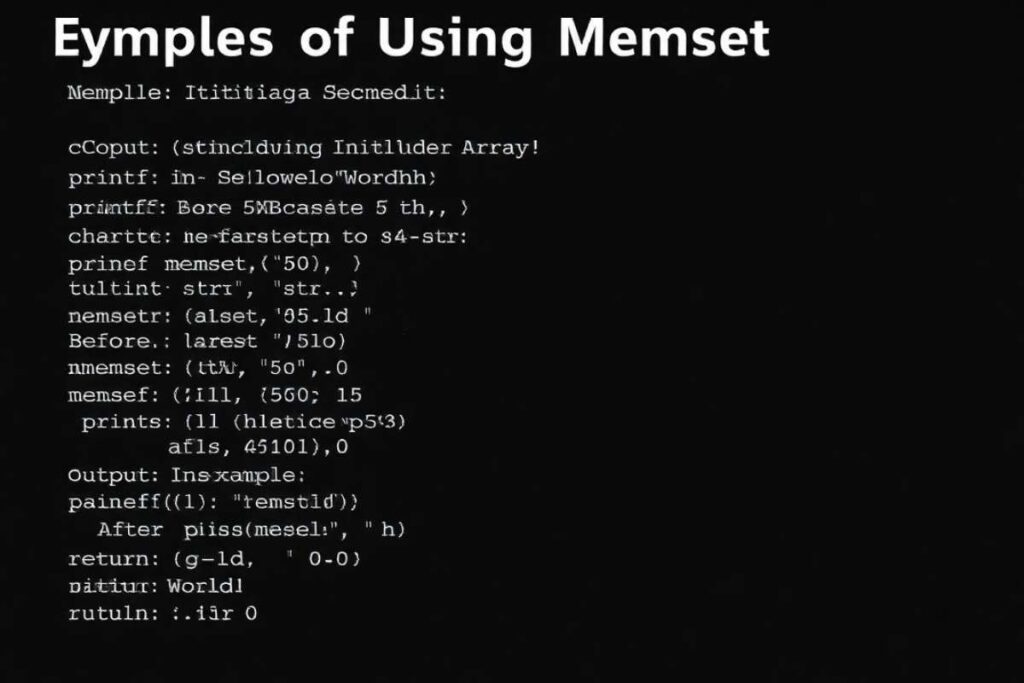 memset C