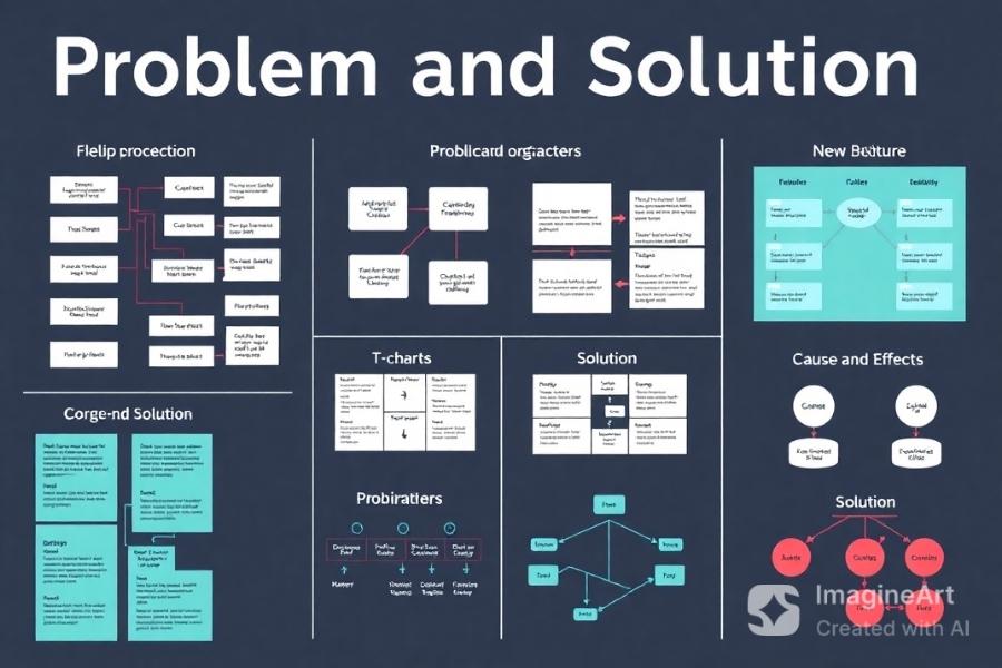 Problem and solution graphic organizer​ ​