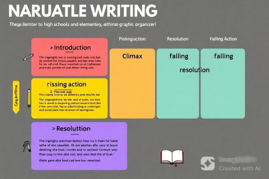 Narrative writing graphic organizer
