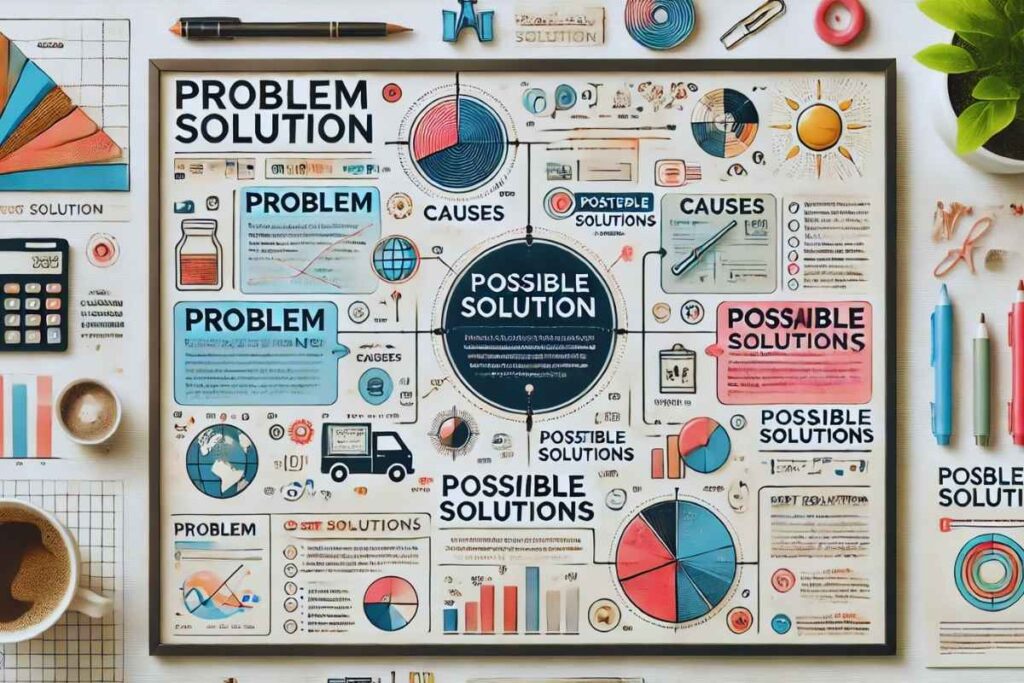 Problem solution graphic organizer
