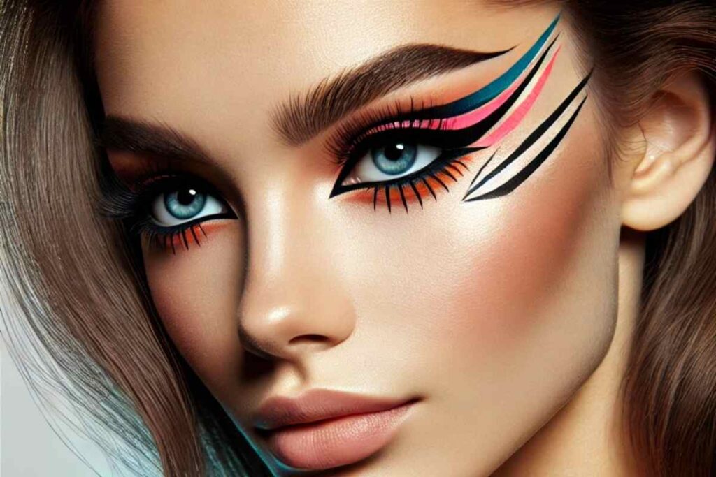 Graphic eyeliner looks