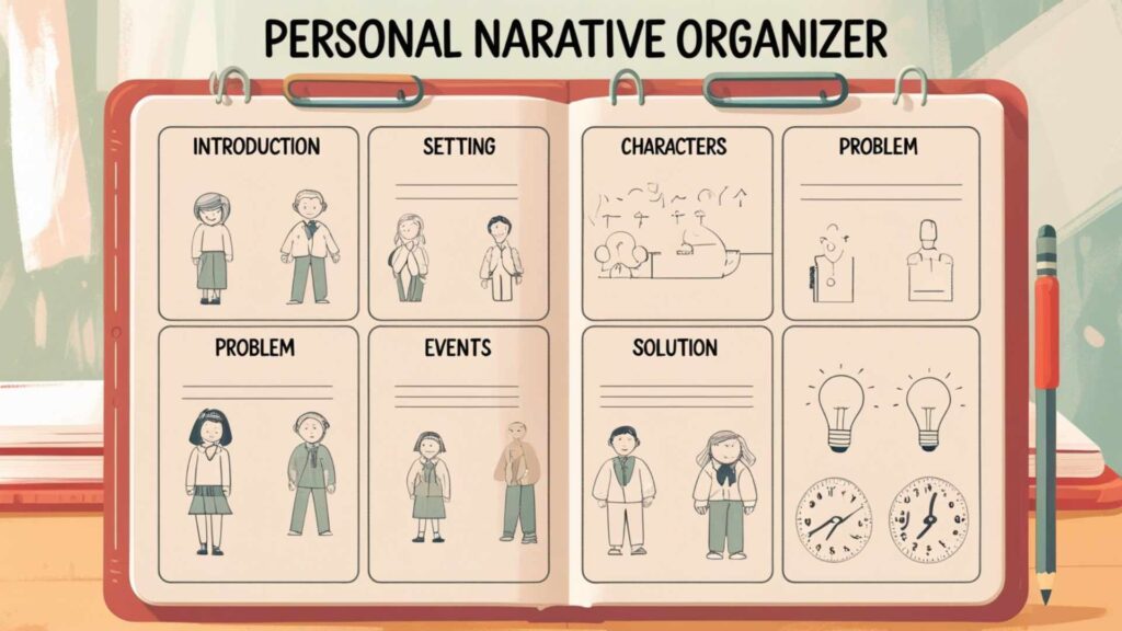 Personal narratives graphic organizer