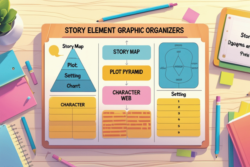 Story elements graphic organizer