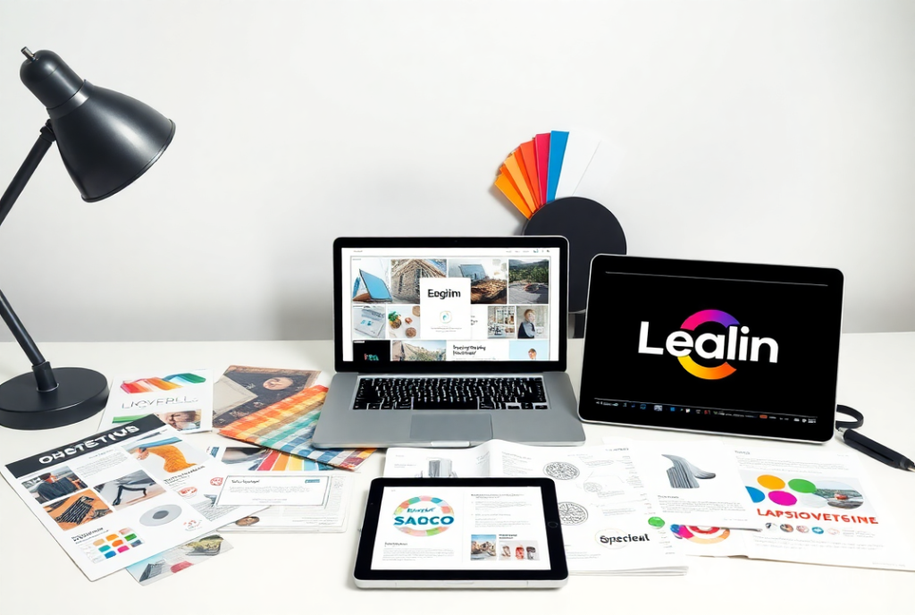 Graphic design projects