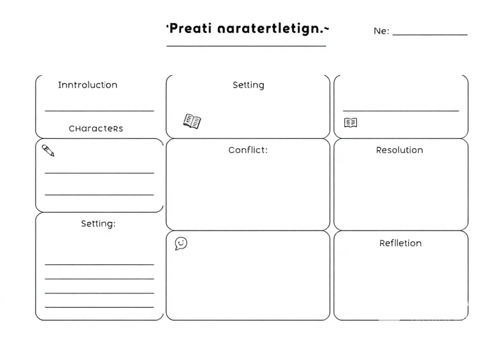 Personal narrative graphic organizer