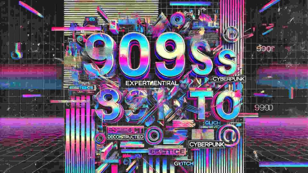 What type of graphic design began booming during the 1990s?