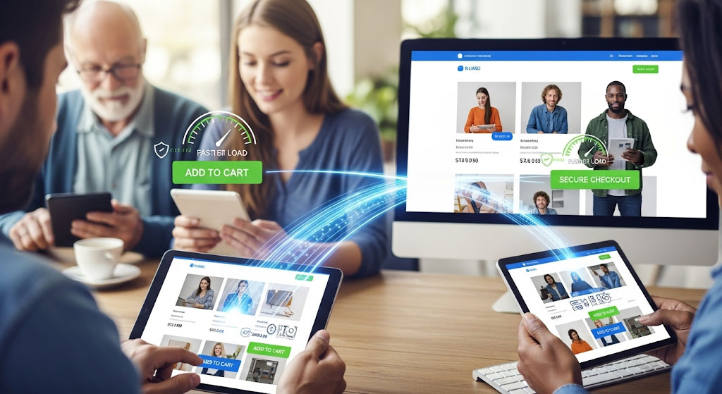 E-commerce website development 
