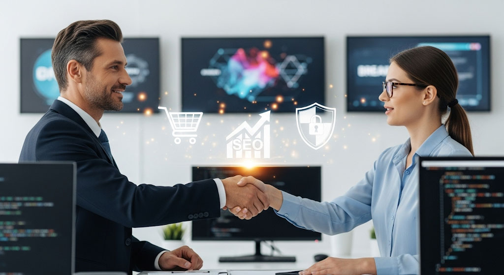 E-commerce website development 