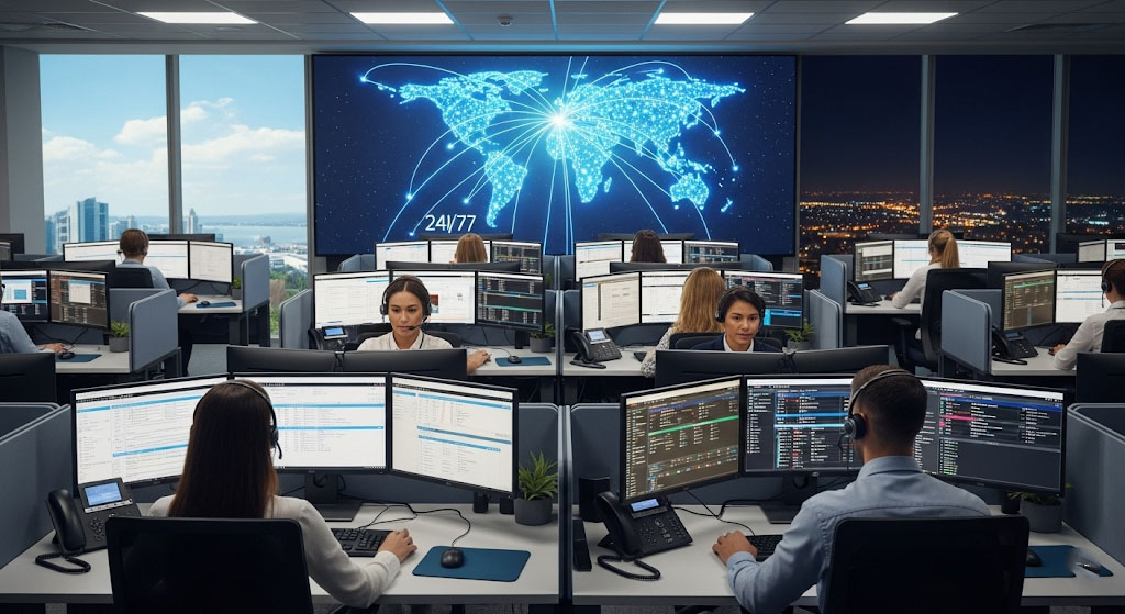 24/7 call center services