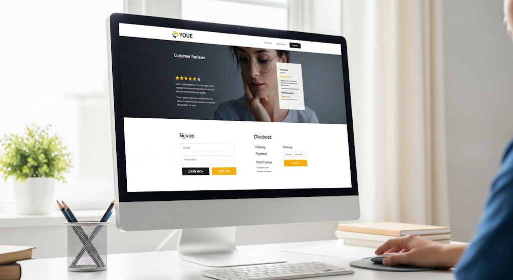 Convert website visitors 