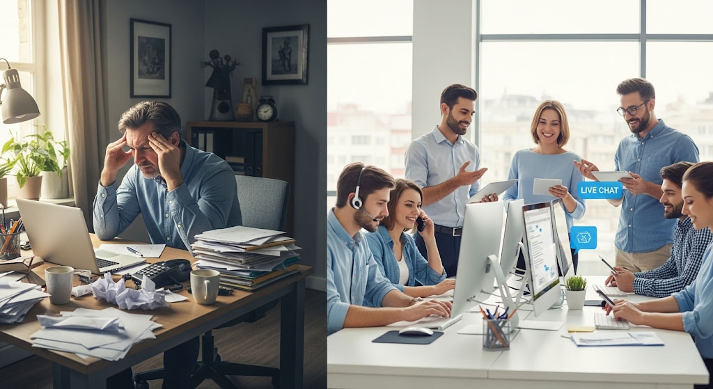 Customer service for businesses