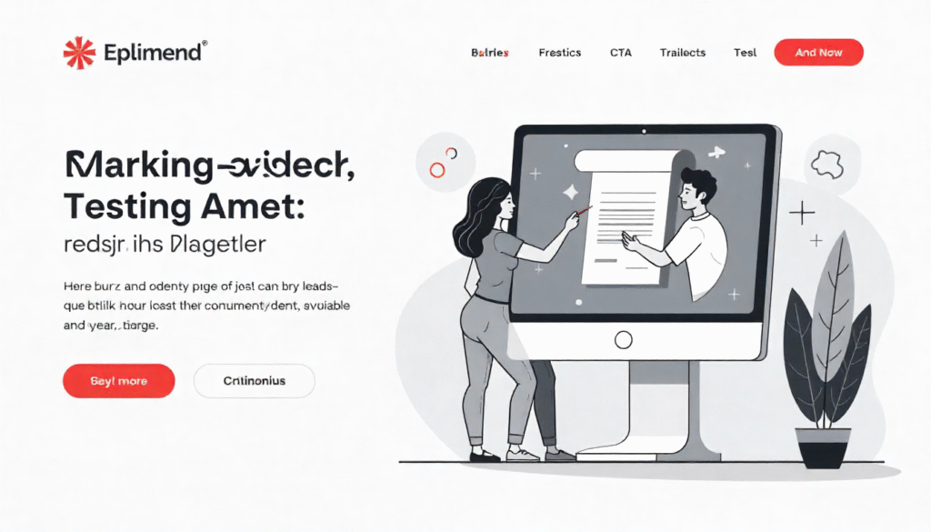 wordpress landing page
