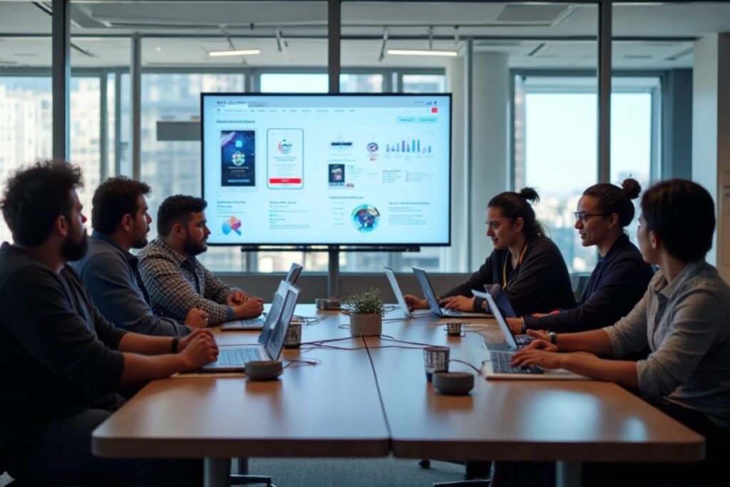 Mobile app developers at garage 2 global
