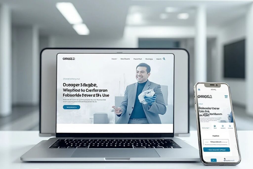 Build a business website with garage 2 global