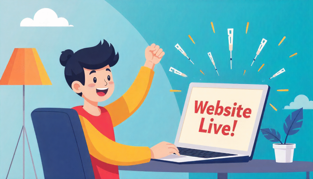 How to make a website with html