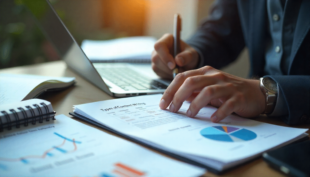 types of content writing