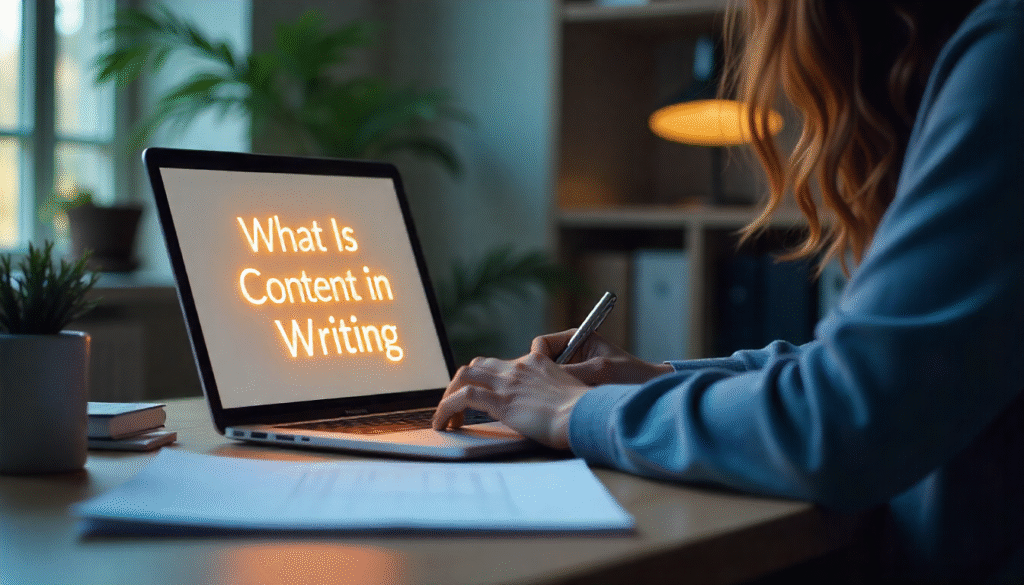 what is content in writing