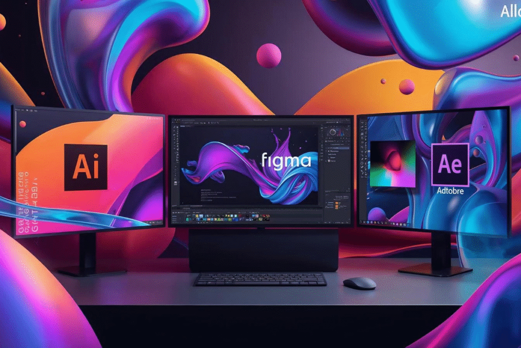 liquid shapes in graphic design inspiration​