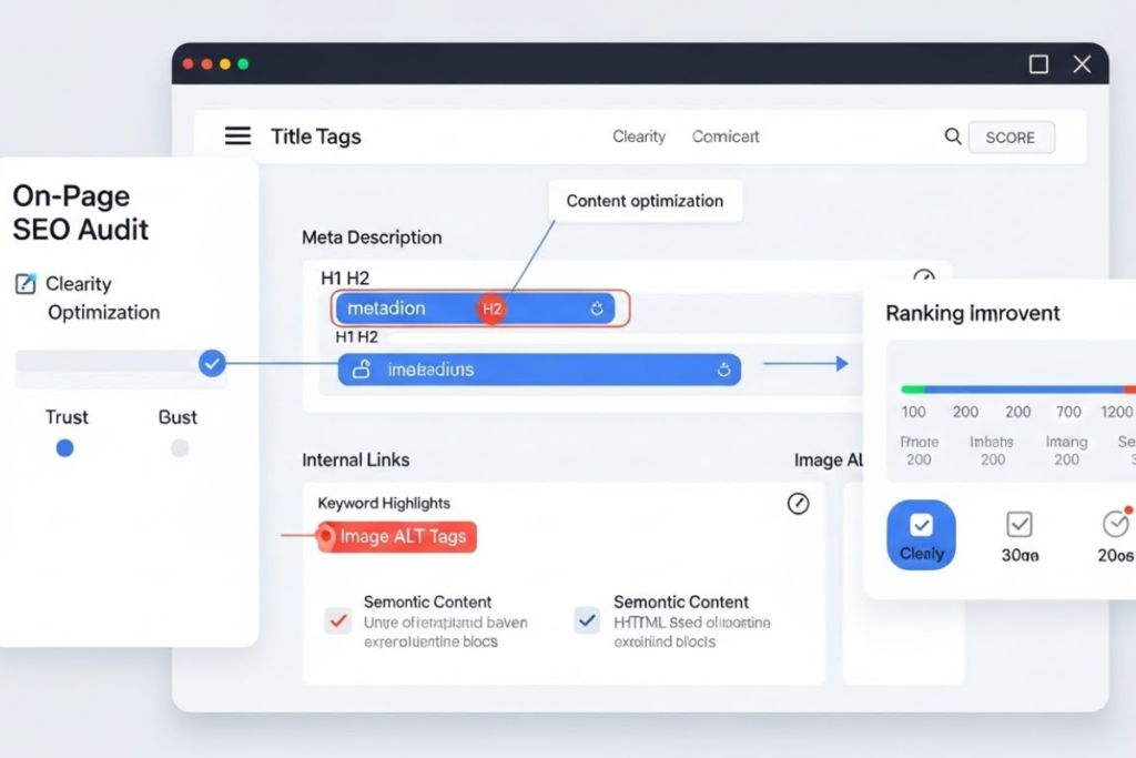 Sample SEO audit report