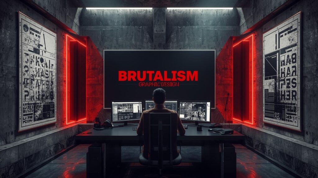 Brutalism Graphic Design