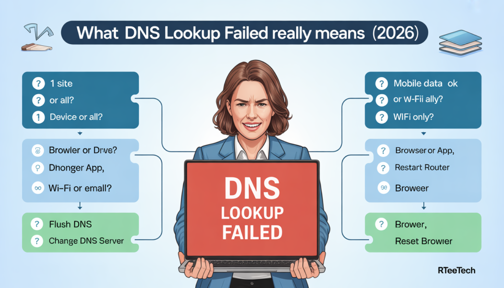 DNS Lookup Failed
