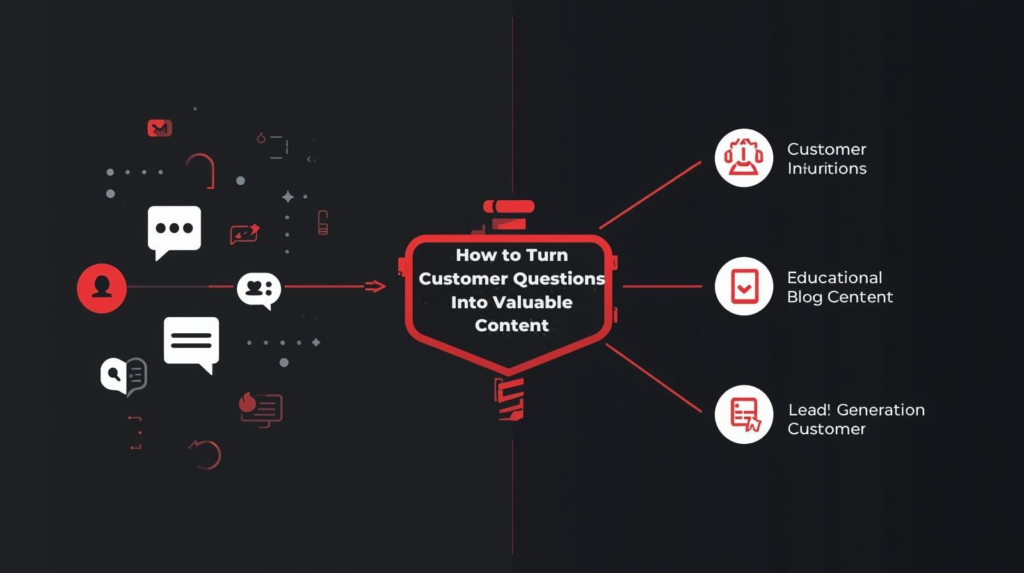 How to Turn Customer Questions Into Valuable Content