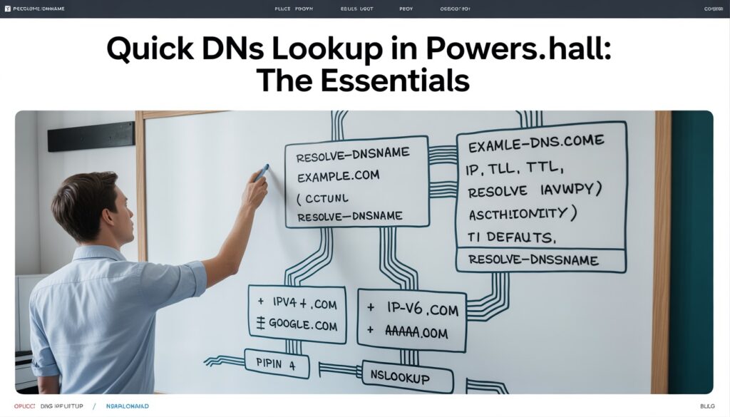 PowerShell DNS Lookup
