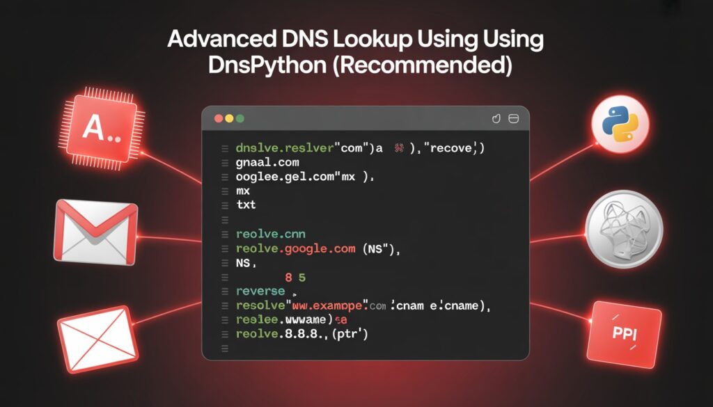 Python DNS Lookup