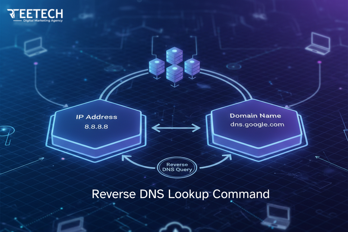 Reverse DNS Lookup Command