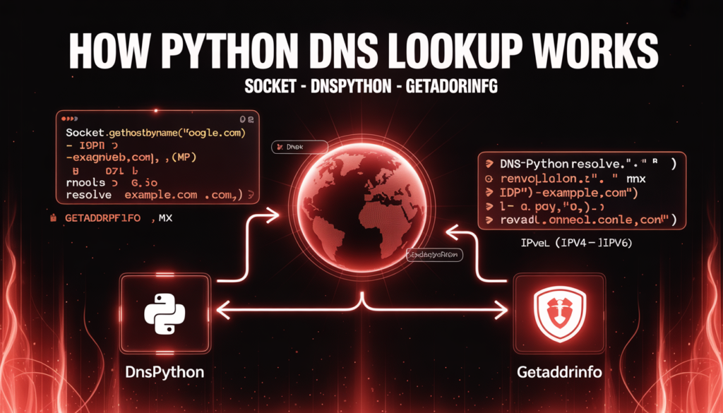Python DNS Lookup