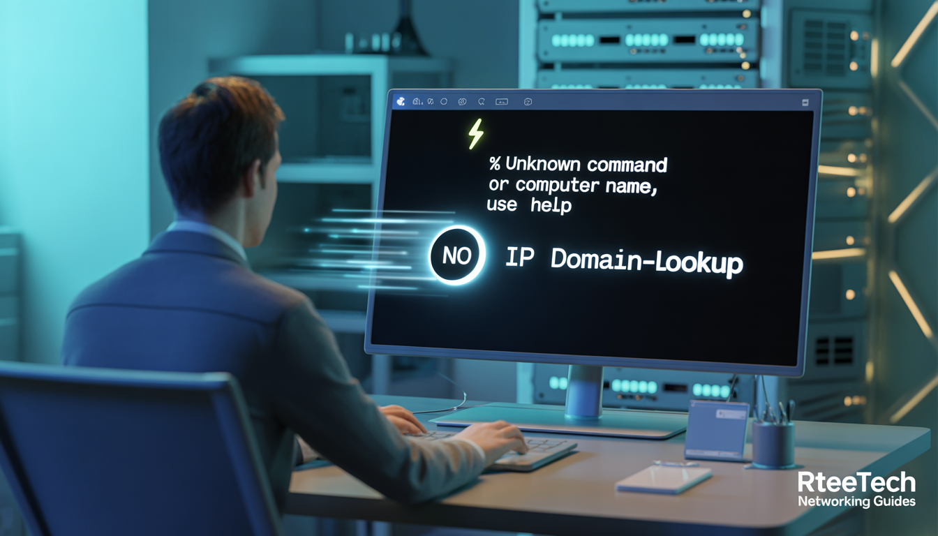 How to Disable DNS Lookup on Switch