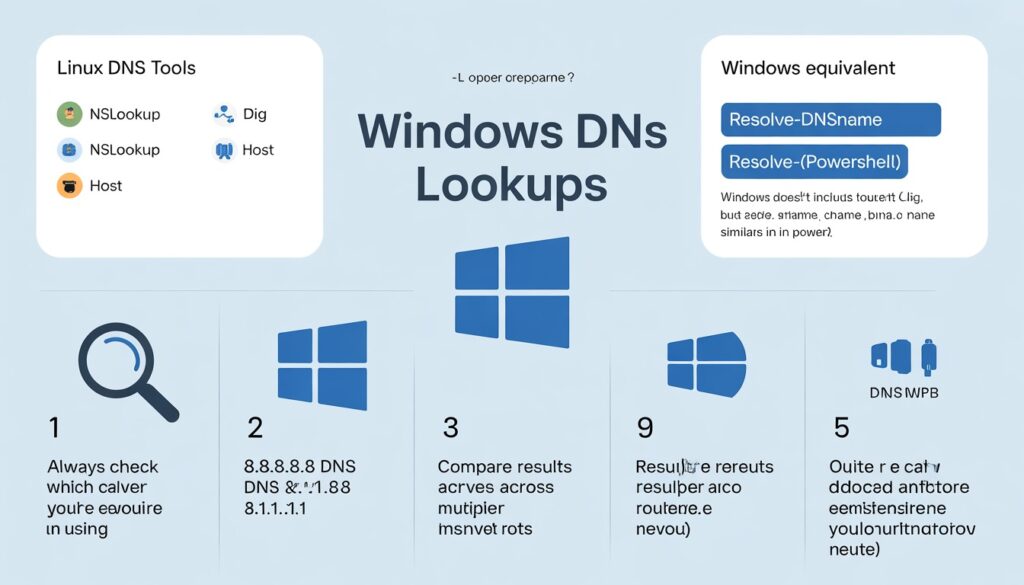 Windows DNS Lookup